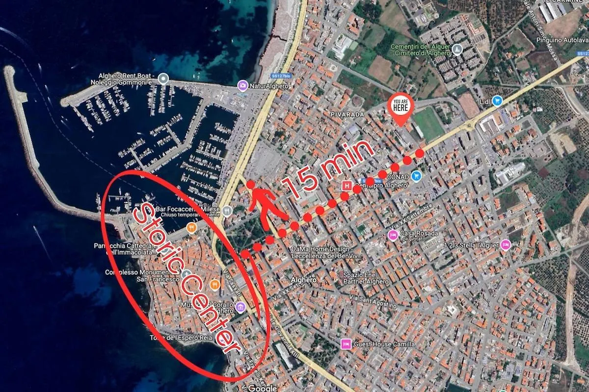 Apartamento Relax Moderno A 500M Dal Mare - Casa Margo II Alguer